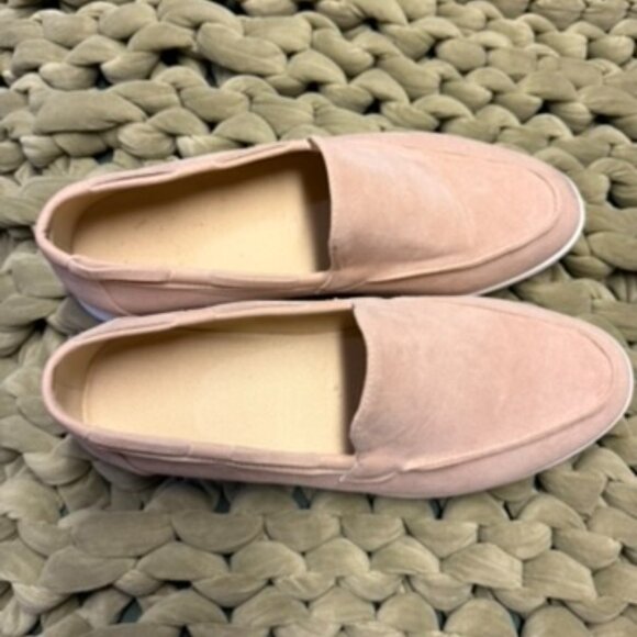 Tan Suede Loafers - Picture 1 of 3